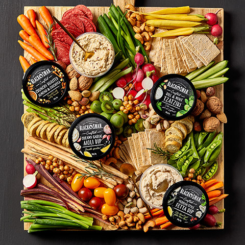 Crafted Dips Grazing Platter