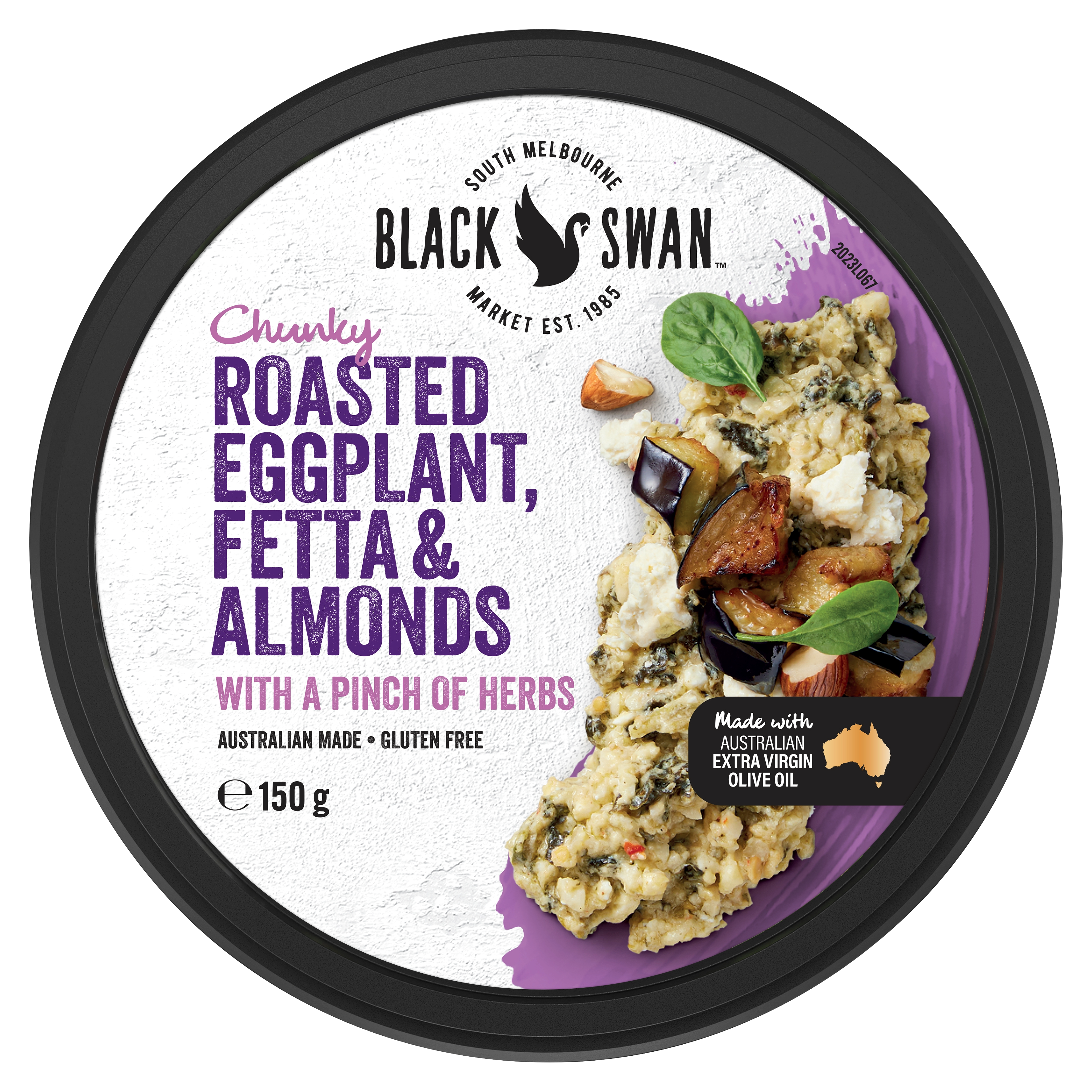 Roasted Eggplant, Fetta & Almonds