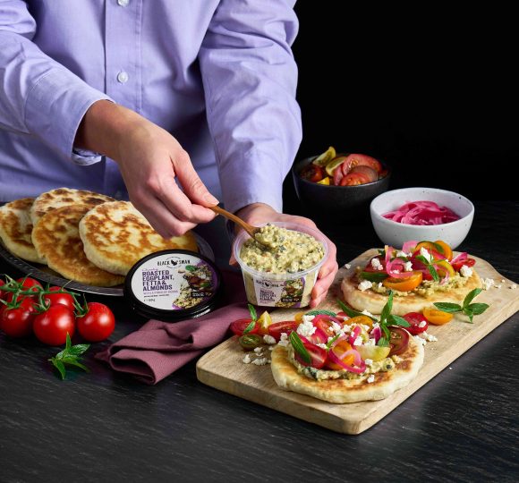 Loaded Yoghurt Flatbread | Black Swan