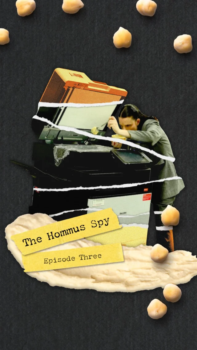Well, thanks Ellie. 👏😑 DM us if you know how to get hommus out of a CP3077 CopyMaster.